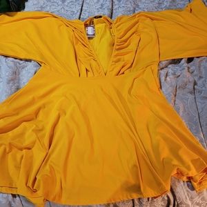 Yellow dress